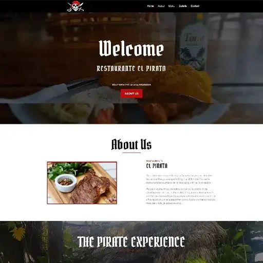 restaurant el pirata project